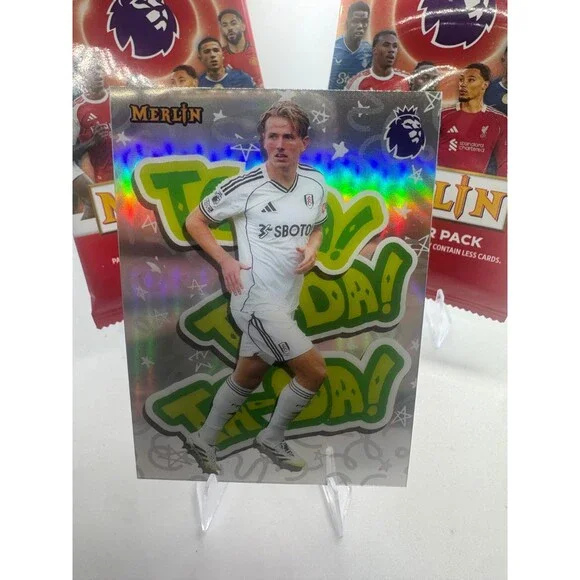 2026 Topps Merlin Premier League #TD-25 Sander Berge, Fulham Ta-Da