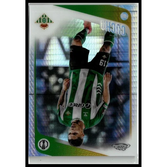 2025-26 Topps Chrome UEFA Club Competitions Cucho #51 Betis Prism Refractor