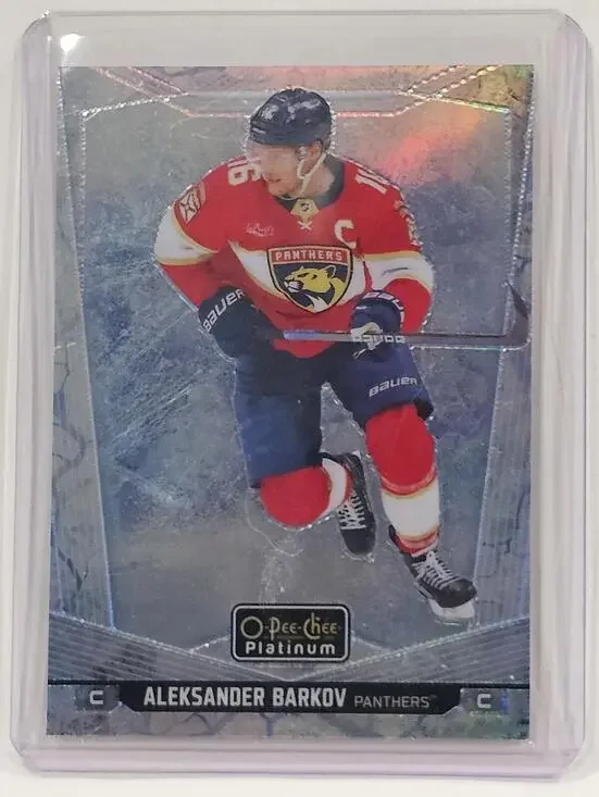 2024-25 O-Pee-Chee Platinum Aleksander Barkov Arctic Freeze  37/99 - Panthers