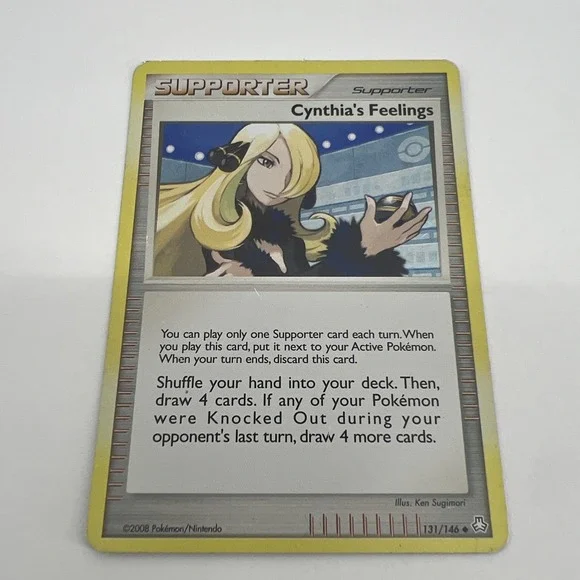 Cynthia's Feelings - (Cosmos Holofoil) 131/146 HP Pokémon TCG