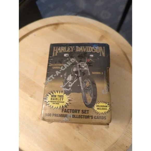 1993 Collect-A-Card HARLEY DAVIDSON Series 3 100 Card Complete Factory Seal Set