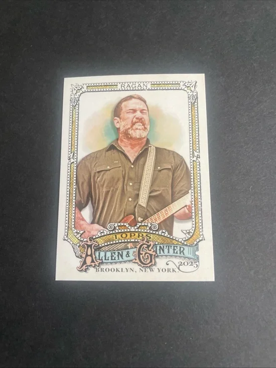 2025 Topps Allen & Ginter Chuck Ragan Musician #279 Hot Water Music Base Card