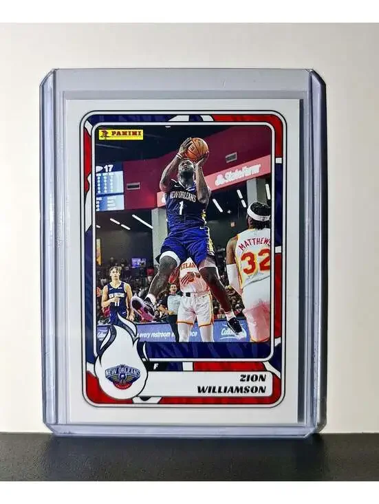 Zion Williamson 2024-25 Panini NBA #43 Sticker Card New Orleans Pelicans