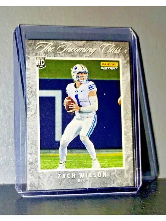 Zack Wilson 2021 Panini NFL The Incoming Class Rookie Football Card 1/3109