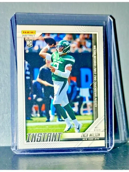 Zack Wilson 2021 Panini NFL Football #15 Rookie  Card 1 of 1252
