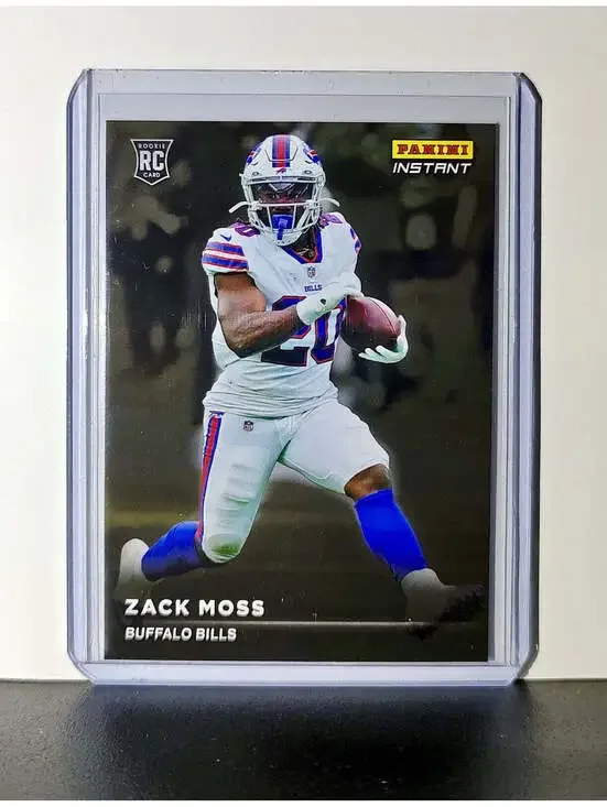 Zack Moss Rookie 2020 Panini NFL #26 Rookie Spotlight Card Buffalo Bills