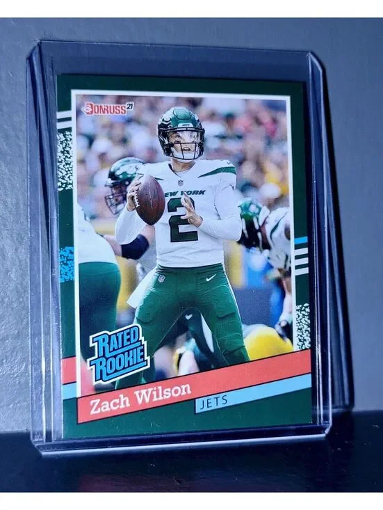 Zach Wilson 2021 Panini NFL Rated Rookie Retro #2 Rookie Card 1/2231