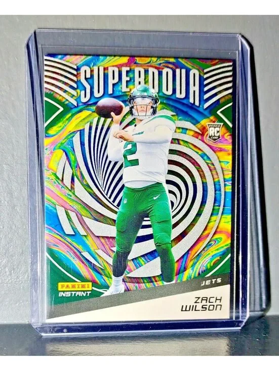 Zach Wilson 2021 Panini NFL Instant Supernova #18 Rookie Football Card 1 of 3357