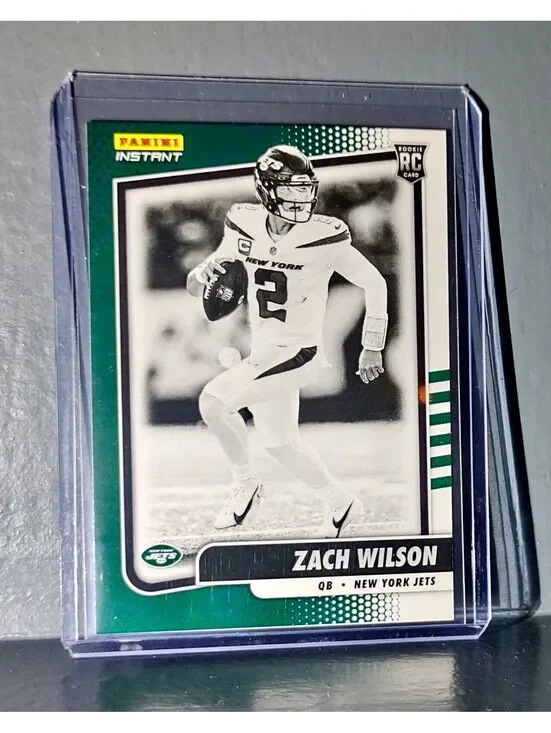 Zach Wilson 2021 Panini NFL Black and White Rookies #2 Card 1/2728