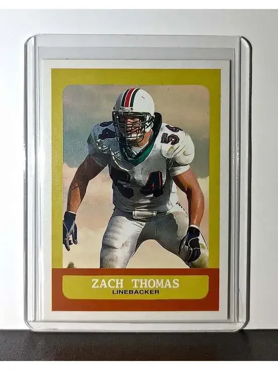 Zach Thomas 2023 Topps Heritage NFL #366 Card Miami Dolphins