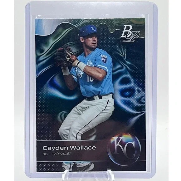 Cayden Wallace 2023 Bowman Platinum TOP-84 MLB Kansas City Royals