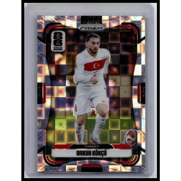 2026 Panini Prizm FIFA World Cup Orkun Kokcu #485 Turkey Pandora Prizms