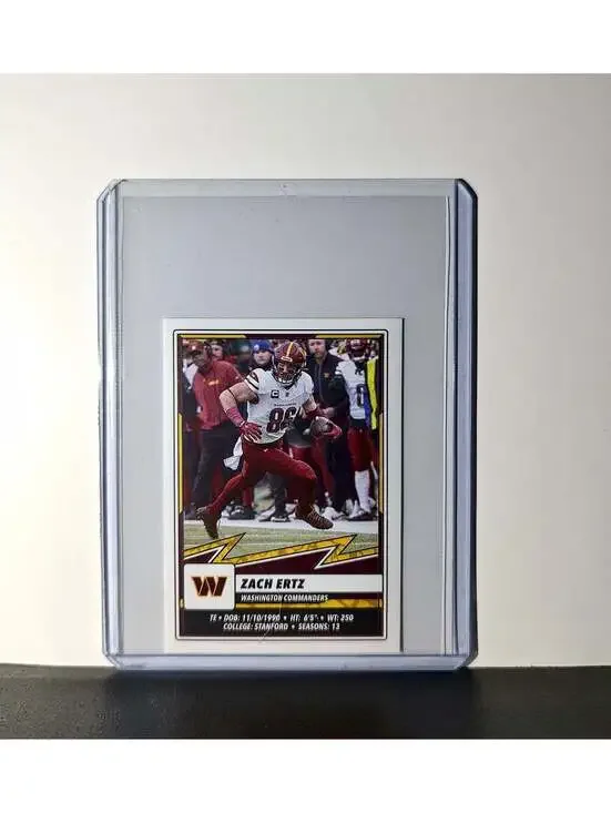 Zach Ertz 2025 Panini NFL #350 Sticker Washington Commanders