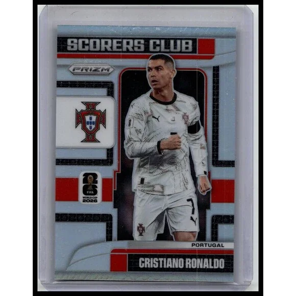2026 Panini World Cup Cristiano Ronaldo #21 Portugal Scorers Club Silver