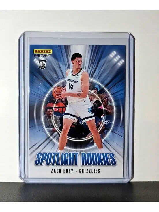 Zach Edey Rookie 2024-25 Panini Spotlight Rookies NBA #9 Card Grizzlies 1 of 170
