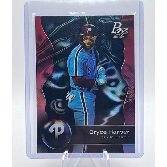 Bryce Harper 2023 Bowman Platinum 10 MLB Philadelphia Phillies