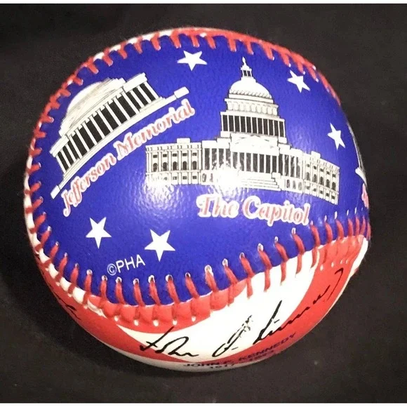Washington DC Stripes With‎ Monuments Souvenir baseball collectible ball