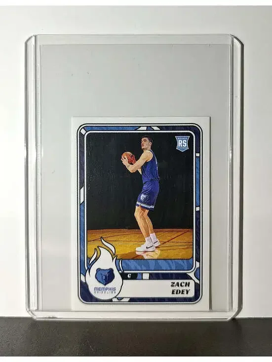Zach Edey Rookie 2024-25 Panini NBA #380 Sticker Card Memphis Grizzlies