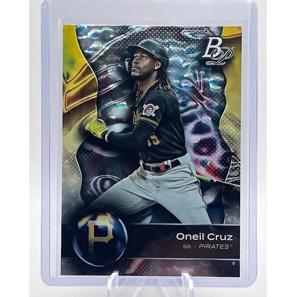 Oneil Cruz Ice Parallel 2023 Bowman Platinum 45 MLB Pittsburgh Pirates