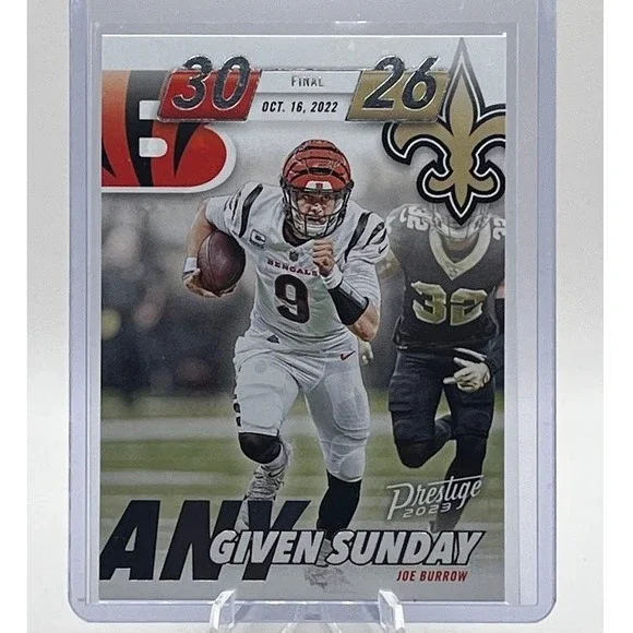 Joe Burrow 2023 Panini Prestige AGS-6 NFL Cincinnati Bengals