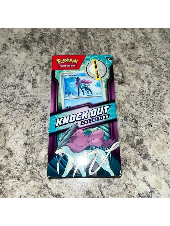 Pokémon Knock Out Collection Box Suicune Booster English Trading Card Game