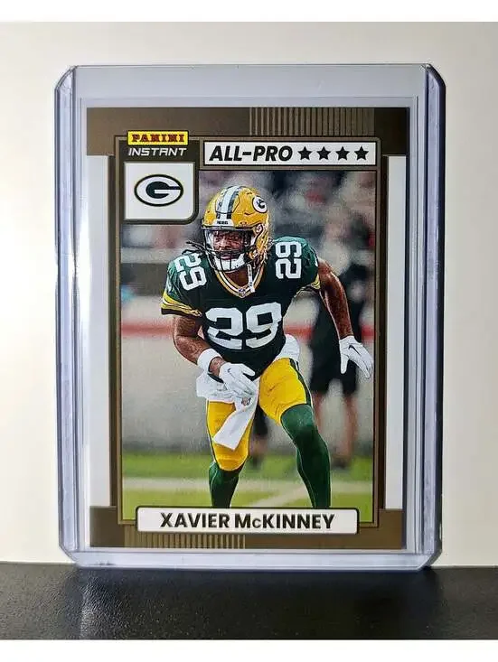 Xavier McKinney 2024 All-Pro Panini NFL #24 Football Card Packers 1 of 101