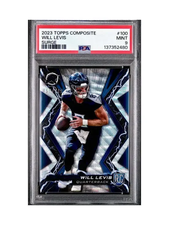 Will Levis 2023 Topps Resurgence Rookie #100 Surge 153/249 PSA 9 Mint