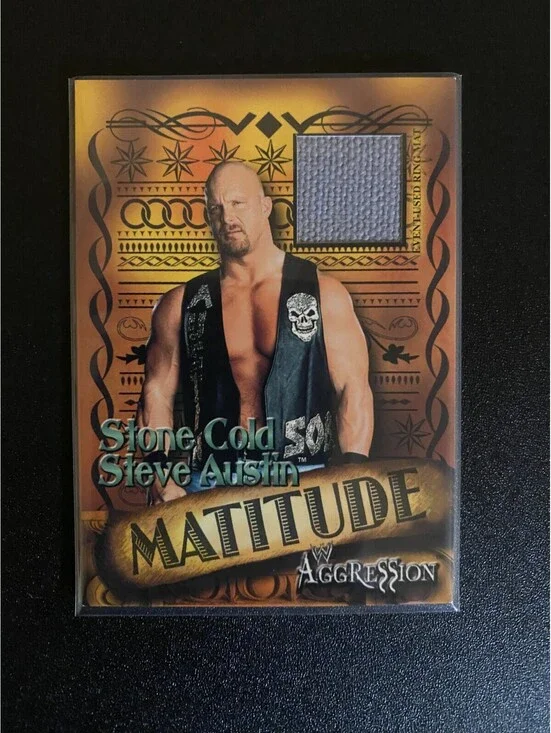 2003 Fleer Stone Cold Steve Austin WWE Aggression Matitude