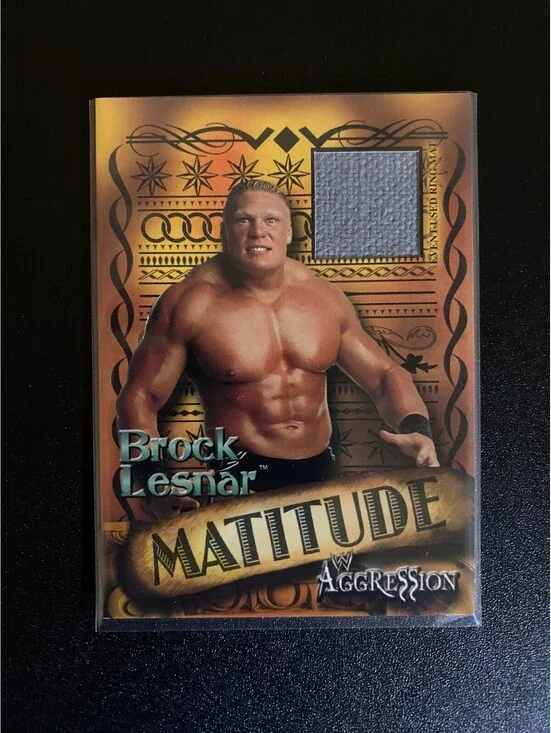 2003 FleerBrock Lesnar WWE Aggression Matitude