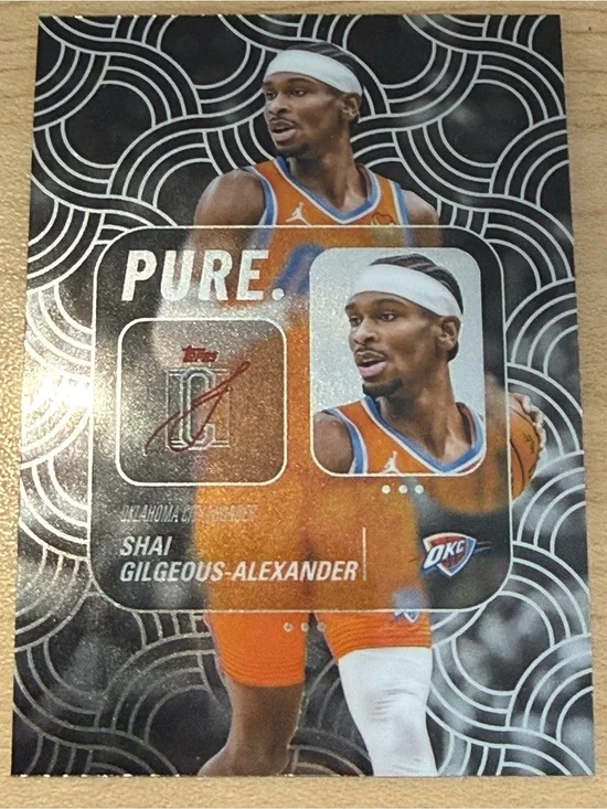 2025-26 Topps Signature Class - Pure Shai Gilgeous-Alexander #PU-2