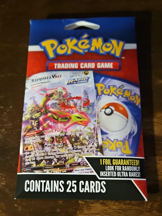 Pokémon Trading Card Game 25-Card Booster Pack - Multicolor 1 Foil Guaranteed