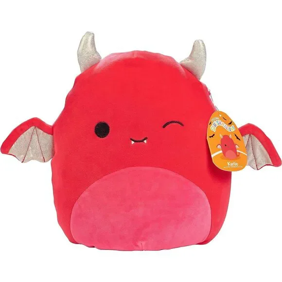 Squishmallows Karlie the Devil Bat with Gold Horns & Wings 12