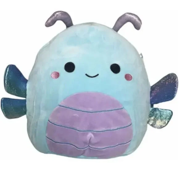 Squishmallows Heather the Dragonfly Shimmering Wings & Antenna 10