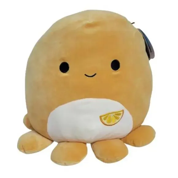 Squishmallows Veronica the Octopus Orange Slice On Belly 12