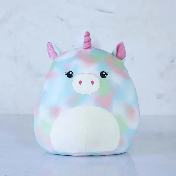 Squishmallows Ruthie the Teal Rainbow Unicorn 12