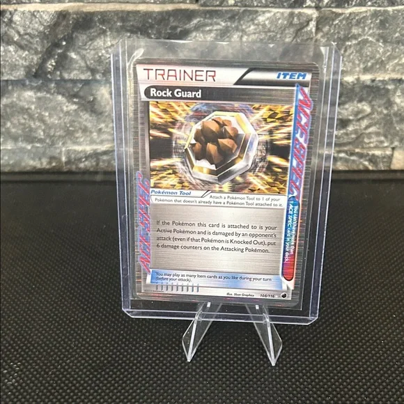 Pokemon Rock Guard Trainer Card 108/116 from 2013 Plasma Freeze‎ Set