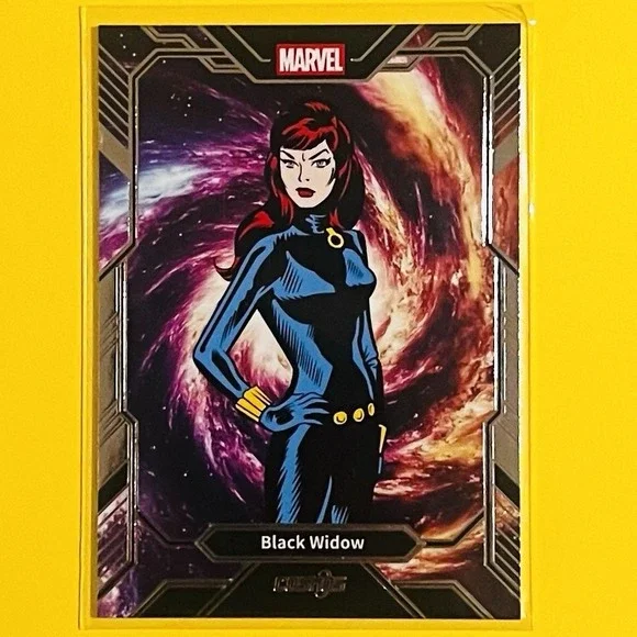2025 Kakawow Cosmo Marvel Black‎ Widow CM-B-38 Base Card Marvel Trading Card