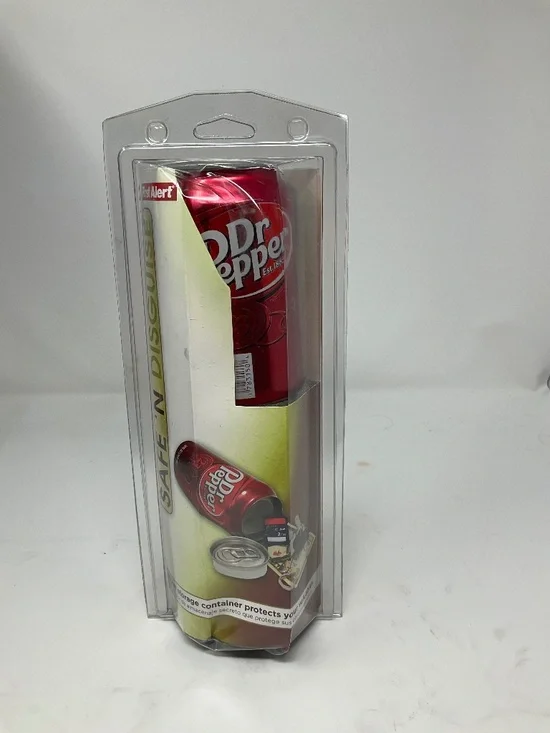 Dr. Pepper secret storage container.  H288