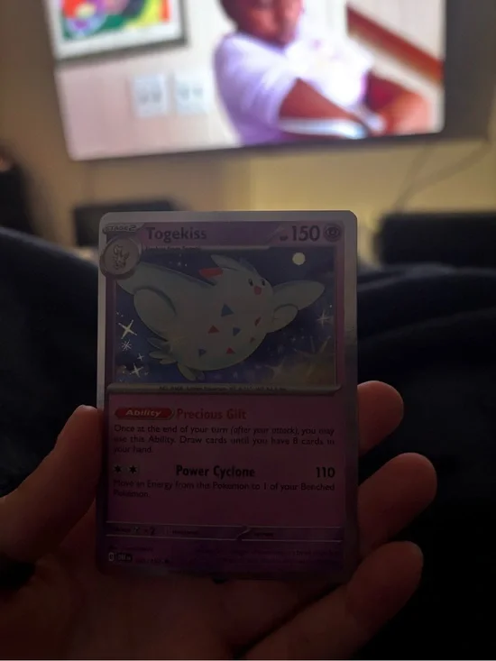 Pokemon Togekiss Trading Card - Purple, Pink, White