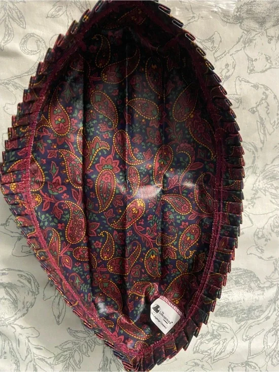 Longaberger Father's Day 1997 Paper Basket Liner-Paisley print-NEW In bag