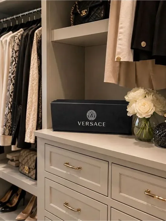 Versace Medusa Logo Black Rectangle Storage/Gift Box. 12