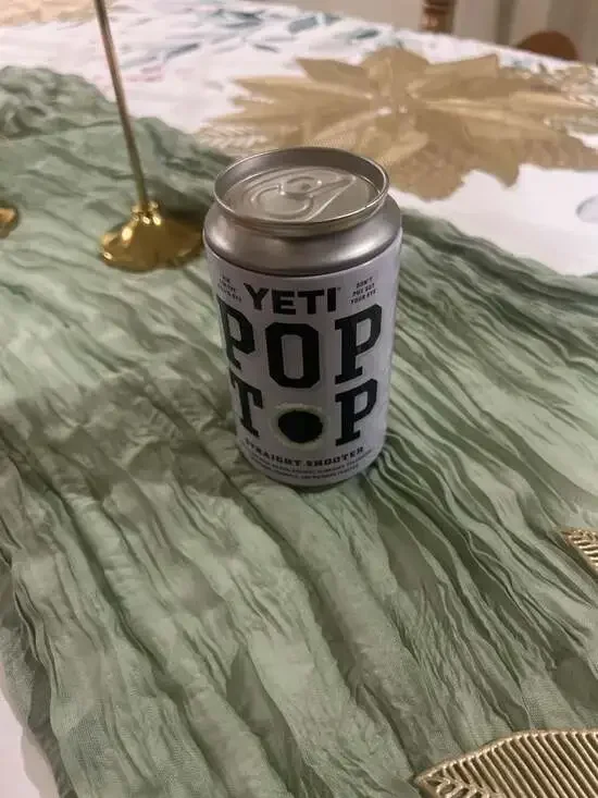 YETI Pop Top Straight Shooter Limited Edition Metal Storage Can