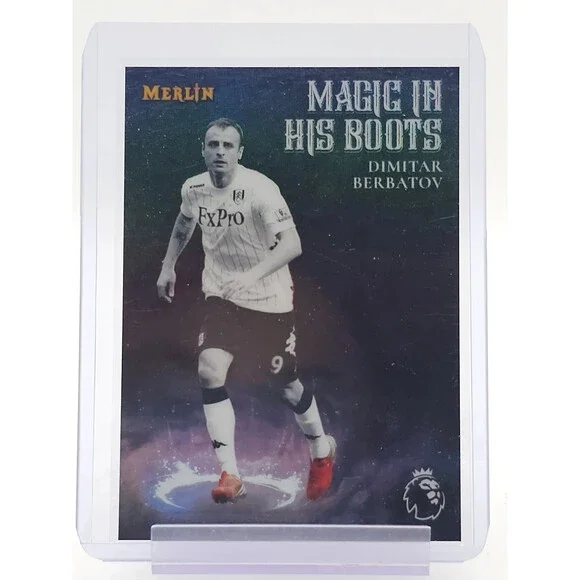 DIMITAR BERBATOV 2026 TOPPS CHROME MERLIN P/L MAGIC IN HIS BOOTS #MB-39