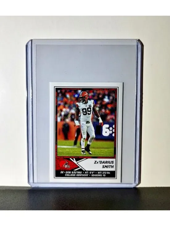 Za'Darius Smith 2024 Panini NFL Sticker #146 Cleveland Browns