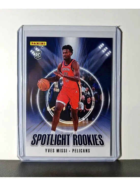 Yves Missi Rookie 2024-25 Panini Spotlight Rookies NBA #21 Pelicans 1 of 170
