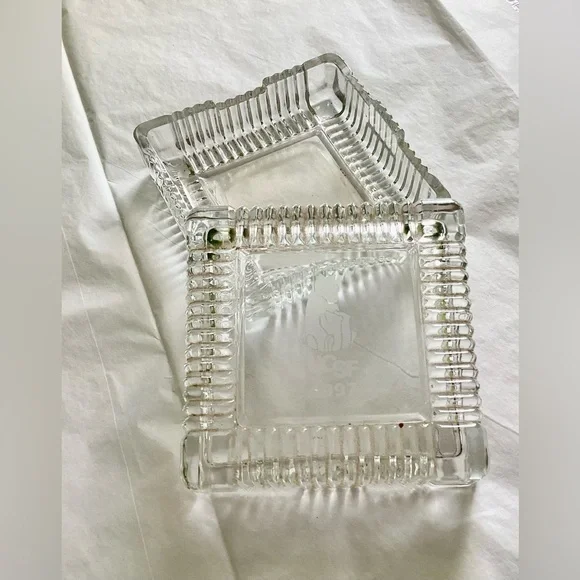 Momma Bear + Cubs Crystal Trinket Candy Box 1997 UCSF