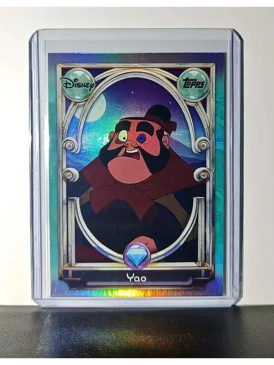 Yao 2025 Topps Disney Wonder #137 Diamond Card Mulan