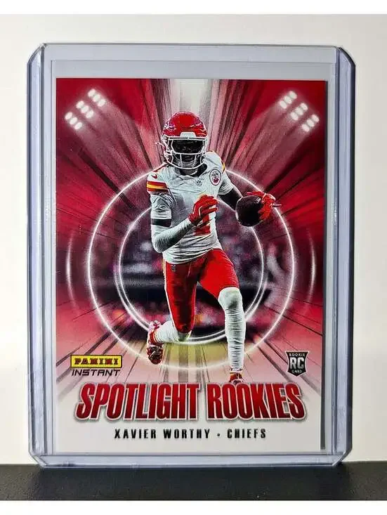Xavier Worthy Rookie 2024 Panini Spotlight Rookies NFL #23 Chiefs 1 of 1426