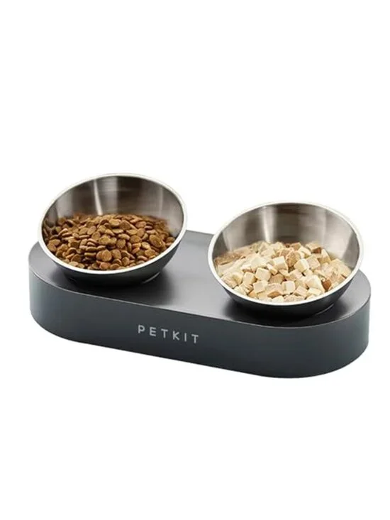 Stainless Steel Elevated Cat Bowls&Dog Bowls,Raised Cat Food and