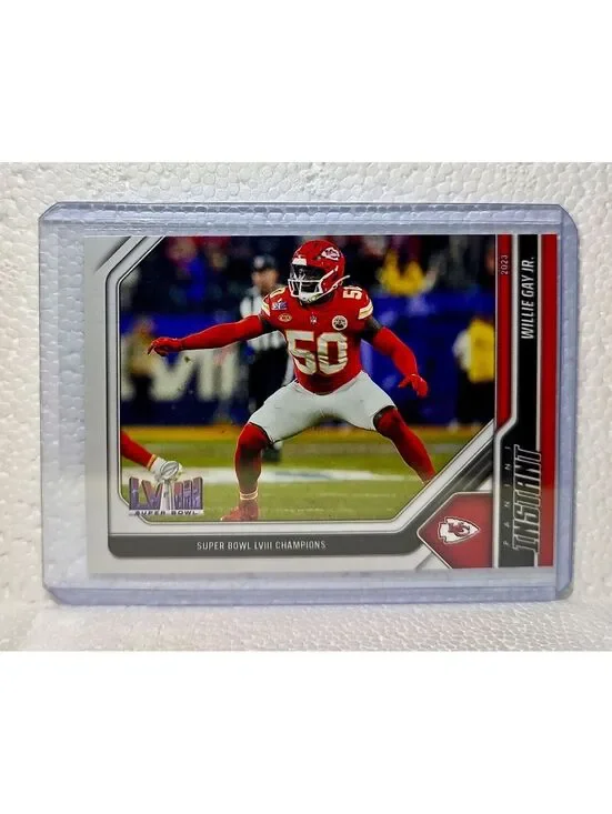 Willie Gay Jr. 2023 Panini NFL Superbowl Champions #28 Card Kansas City Chiefs